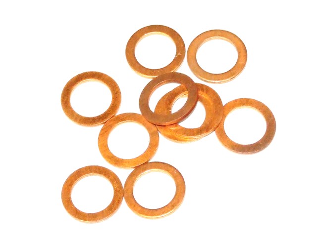 Copper washers pk10 CW